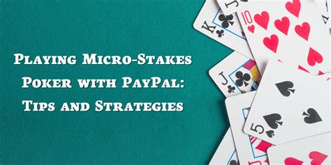micro stakes poker|Micro Stakes Poker Strategy (2024) .